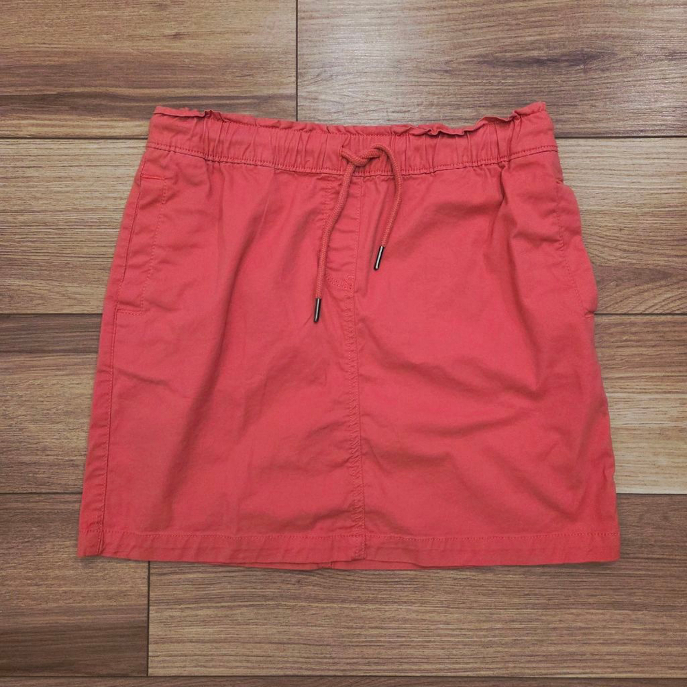 Women's Croft & Barrow Coral Drawstring Skirt Size PS